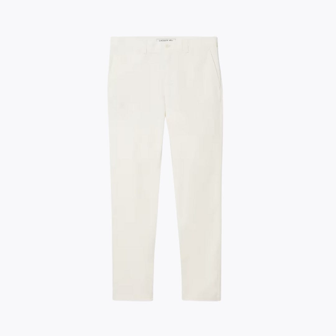 LC Slim Fit Stretch Cotton Chino Pants Lacoste Aurev White S 
