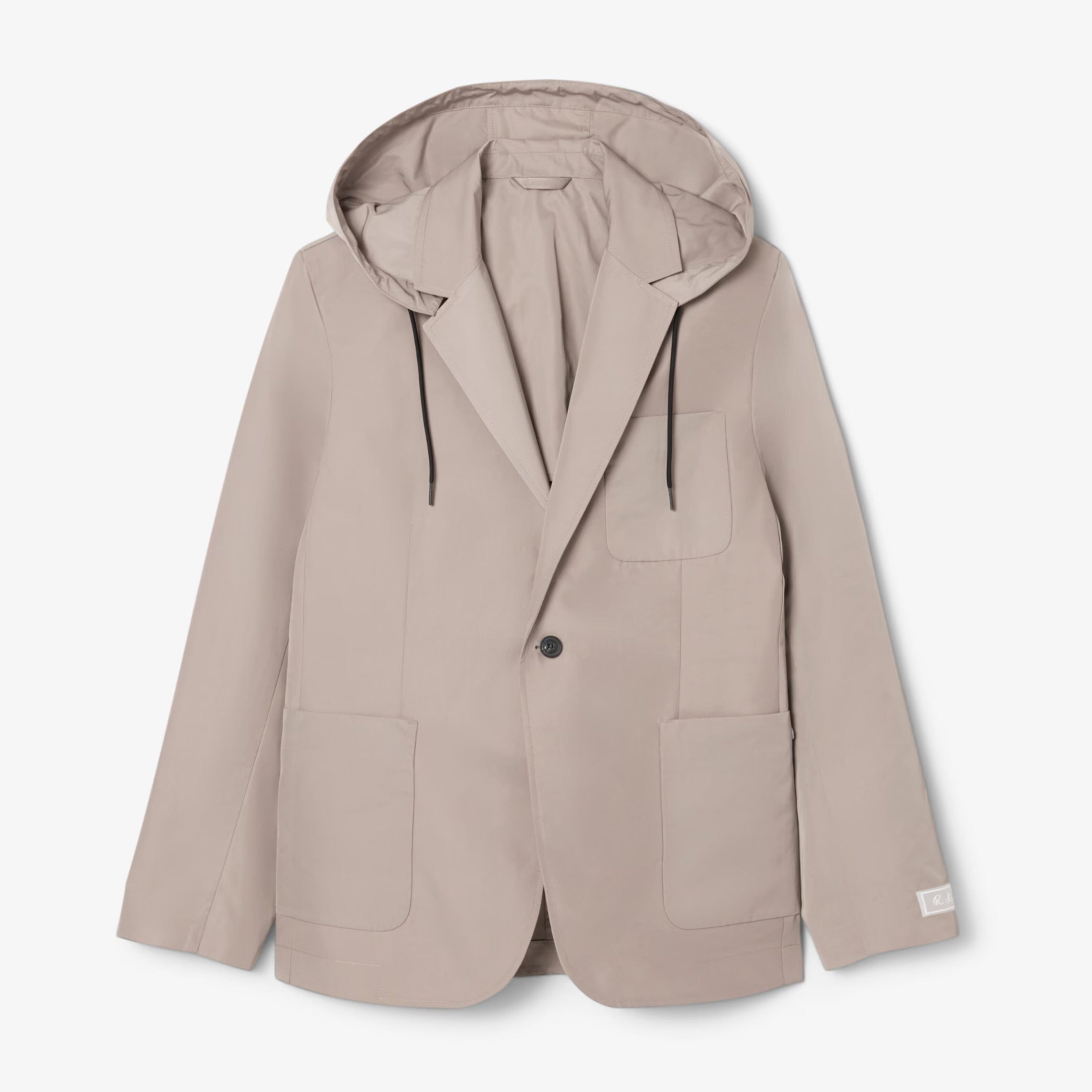 LC Twill Blazer with Hood Lacoste Luxvian 