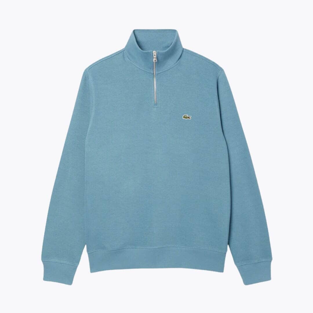 LC Zip-Up High Neck Sweatshirt Lacoste Luxvian Blue S 