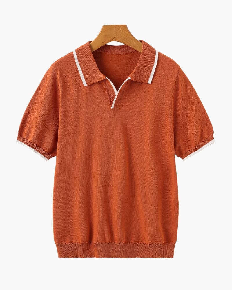 Monaco Edge Polo Luxvian Orange XS 