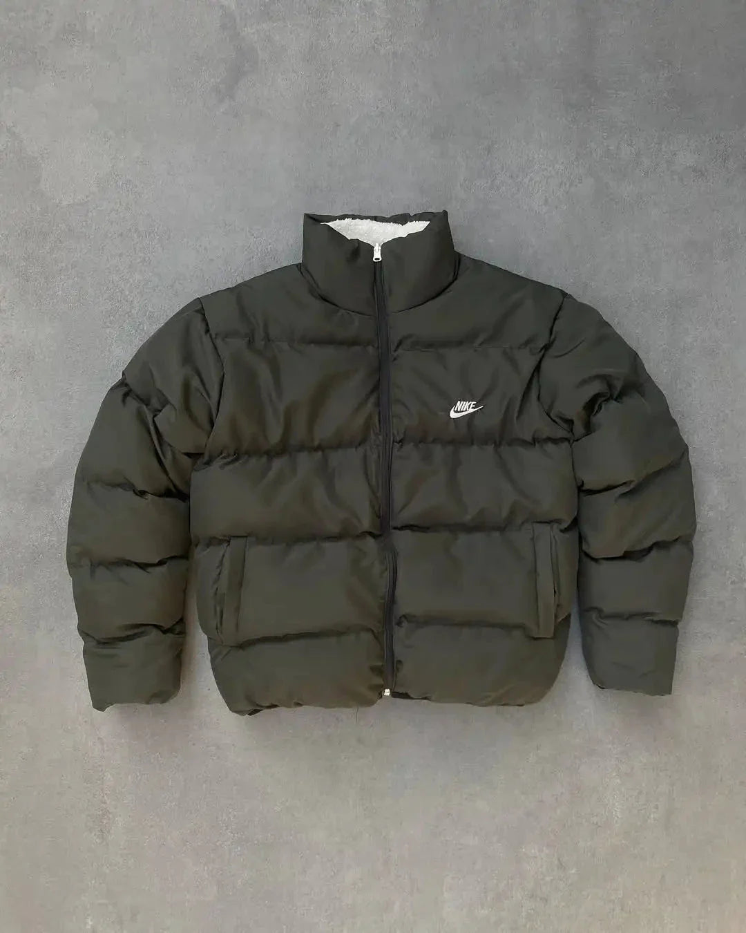 NK Jacket (Reversible) Nike Luxvian Olive Green/White S 