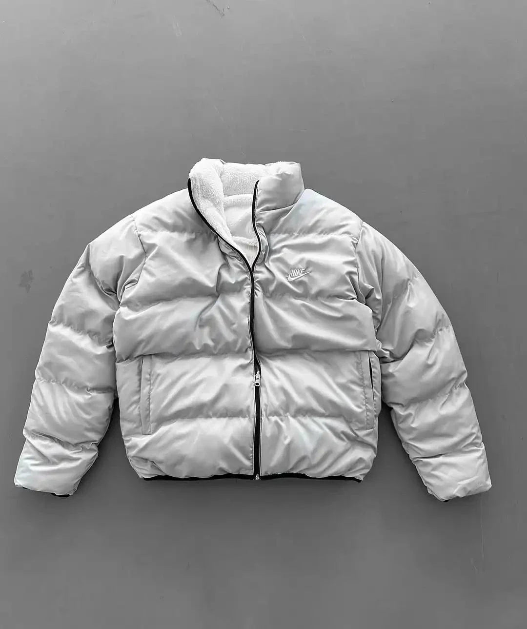 NK Jacket (Reversible) Nike Luxvian Silver/White S 