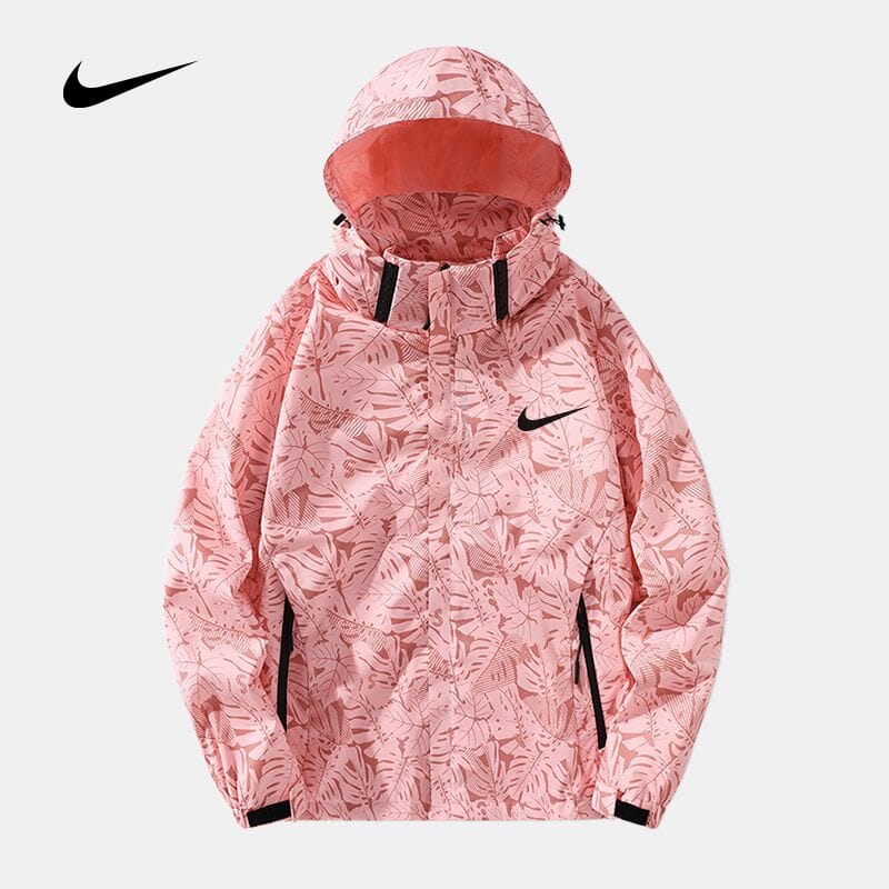 NK Men's Hooded Casual Jacket Nike Luxvian Pink S 