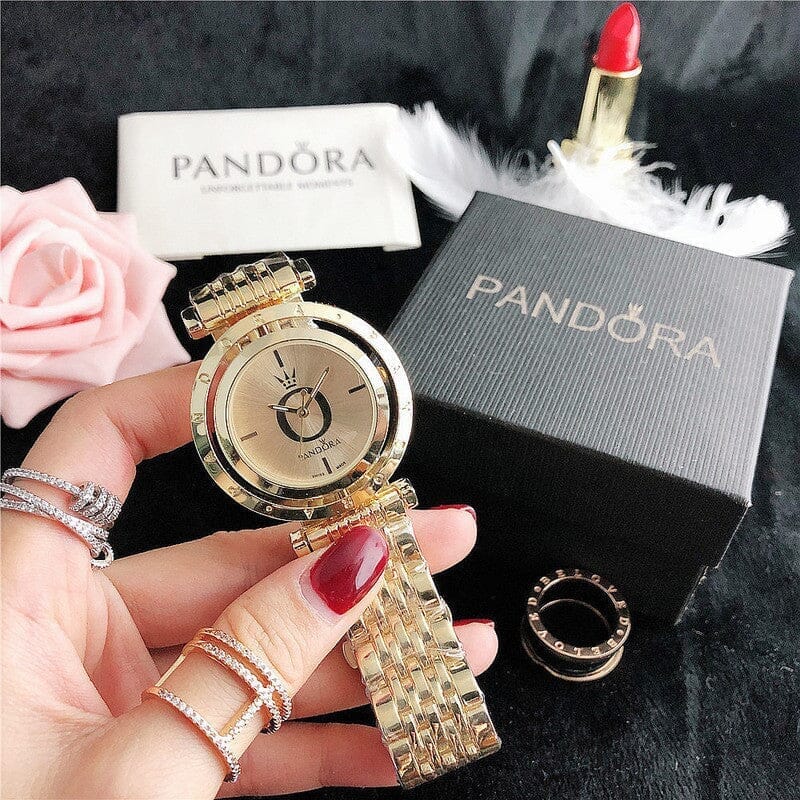 P A N D O R A Stories Glamour Pandora Montevaro Gold 