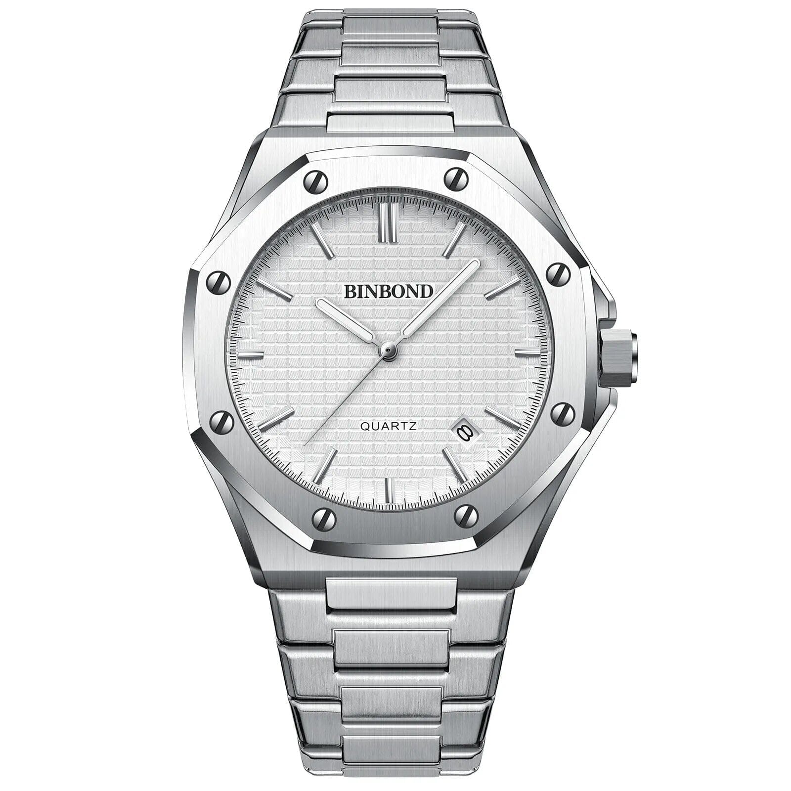 POEDAGAR Watch Binbond Poedagar Aurev White 