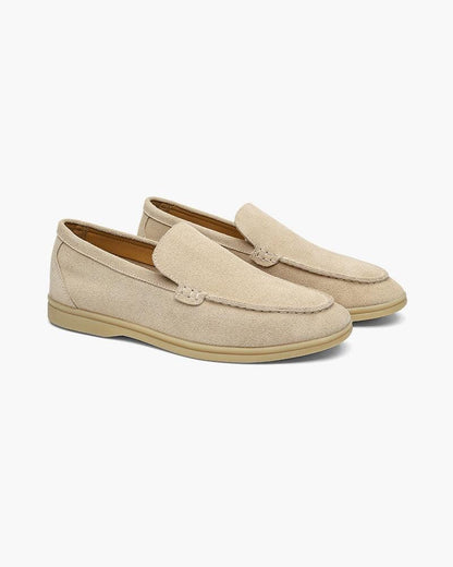 Premium Wildleder Slipper Aurev Beige US 6 