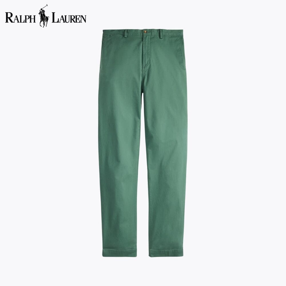 RL Bedford Classic Fit Washed Chino Pant Ralph Lauren Luxvian Green 28 