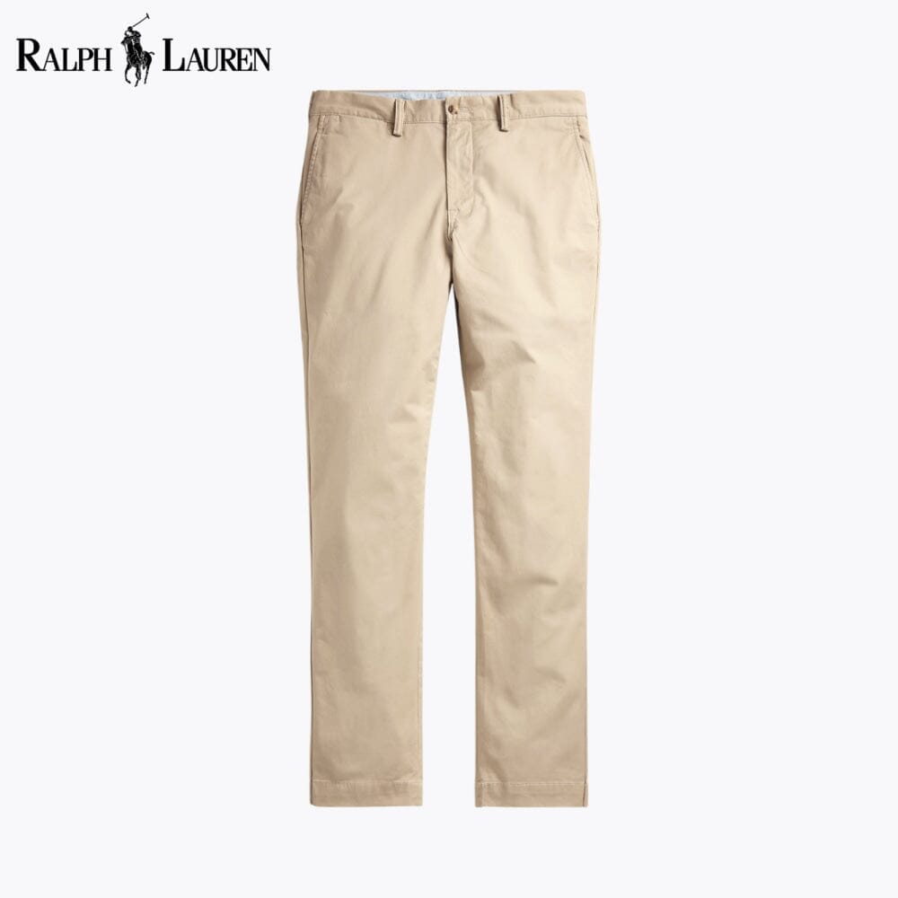 RL Bedford Washed Chino Trouser Ralph Lauren Aurev Khaki 28 