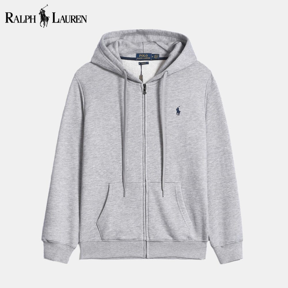 RL Classic Essential Cotton Hoodie Ralph Lauren Luxvian Grey S 