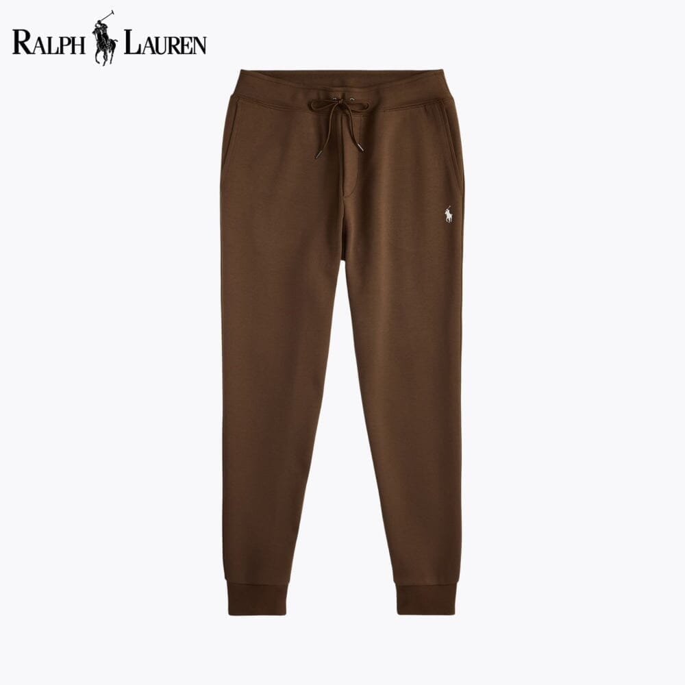 RL Double-Knit Jogger Pant Ralph Lauren Montevaro Branch Brown 28 