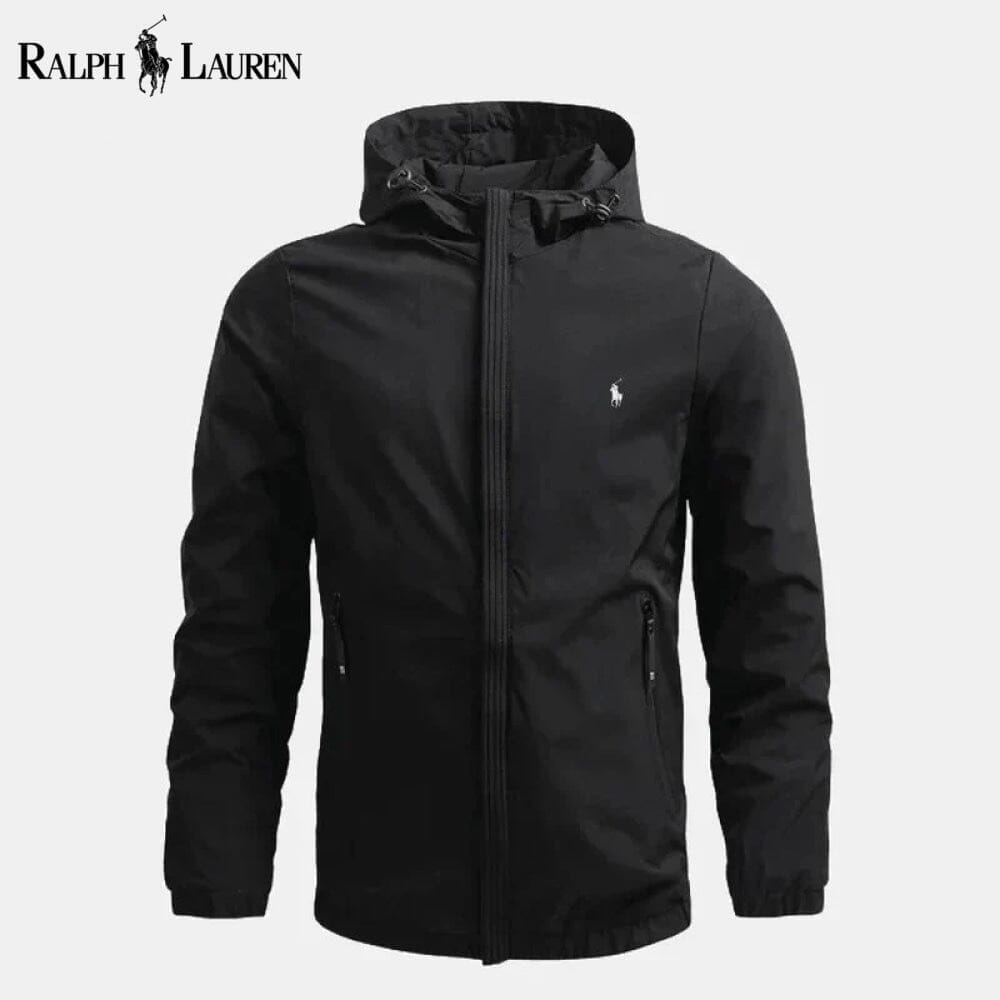 RL Essential Shirt Ralph Lauren Montevaro Black S 