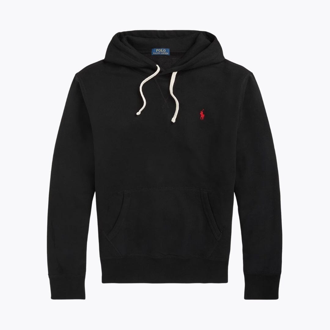 RL Fleece Hoodie Ralph Lauren Montevaro Black S 