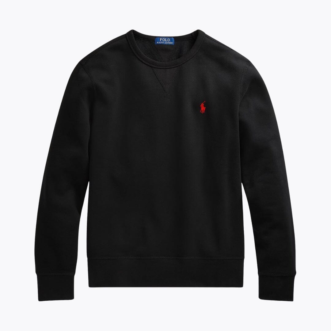 RL Fleece Sweatshirt Ralph Lauren Montevaro Black S 