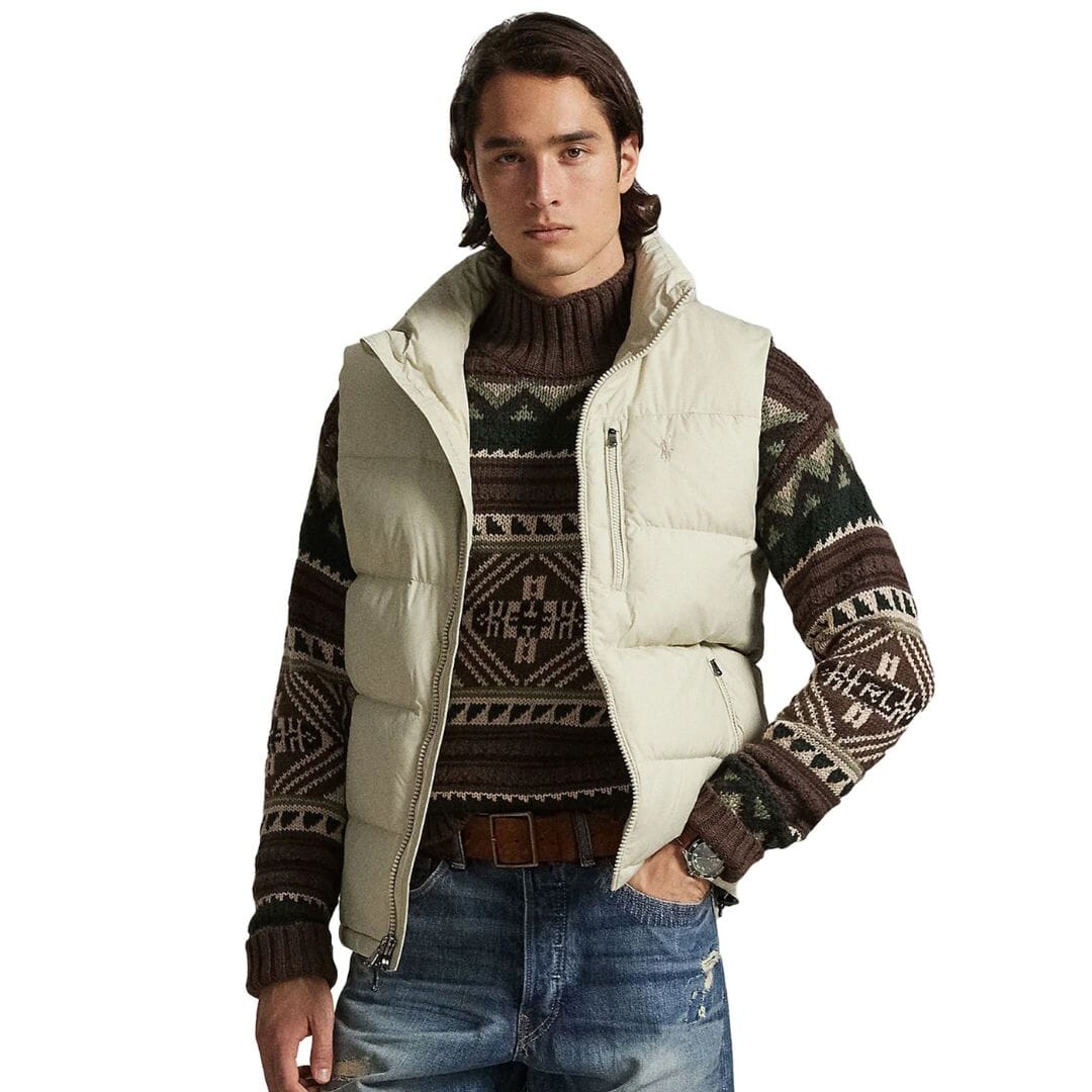 RL | Gilet Signature Homme – Déstockage Ralph Lauren Montevaro 