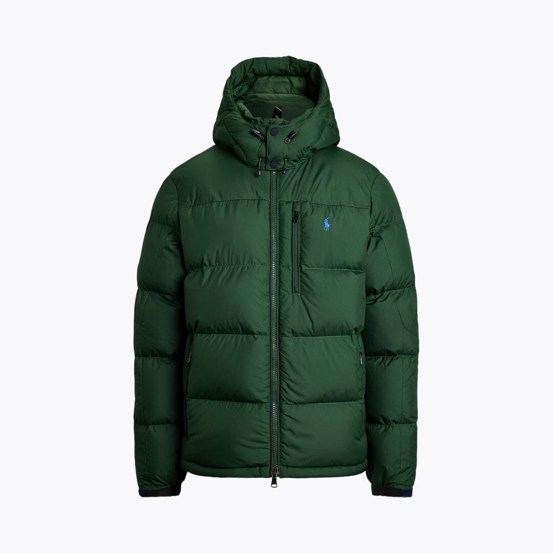 RL Gorham Down Jacket Ralph Lauren Luxvian Bottle Green S 