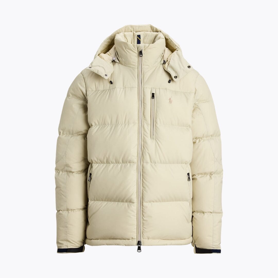 RL Gorham Down Jacket Ralph Lauren Montevaro Basic Sand S 