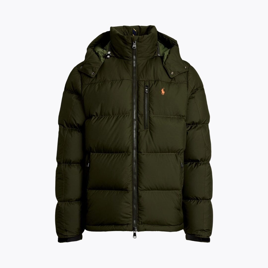 RL Gorham Down Jacket Ralph Lauren Montevaro Company Olive S 