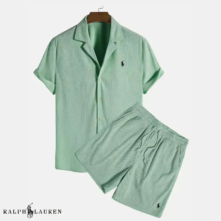 RL Men's Summer Clothes Ralph Lauren Luxvian Green S 