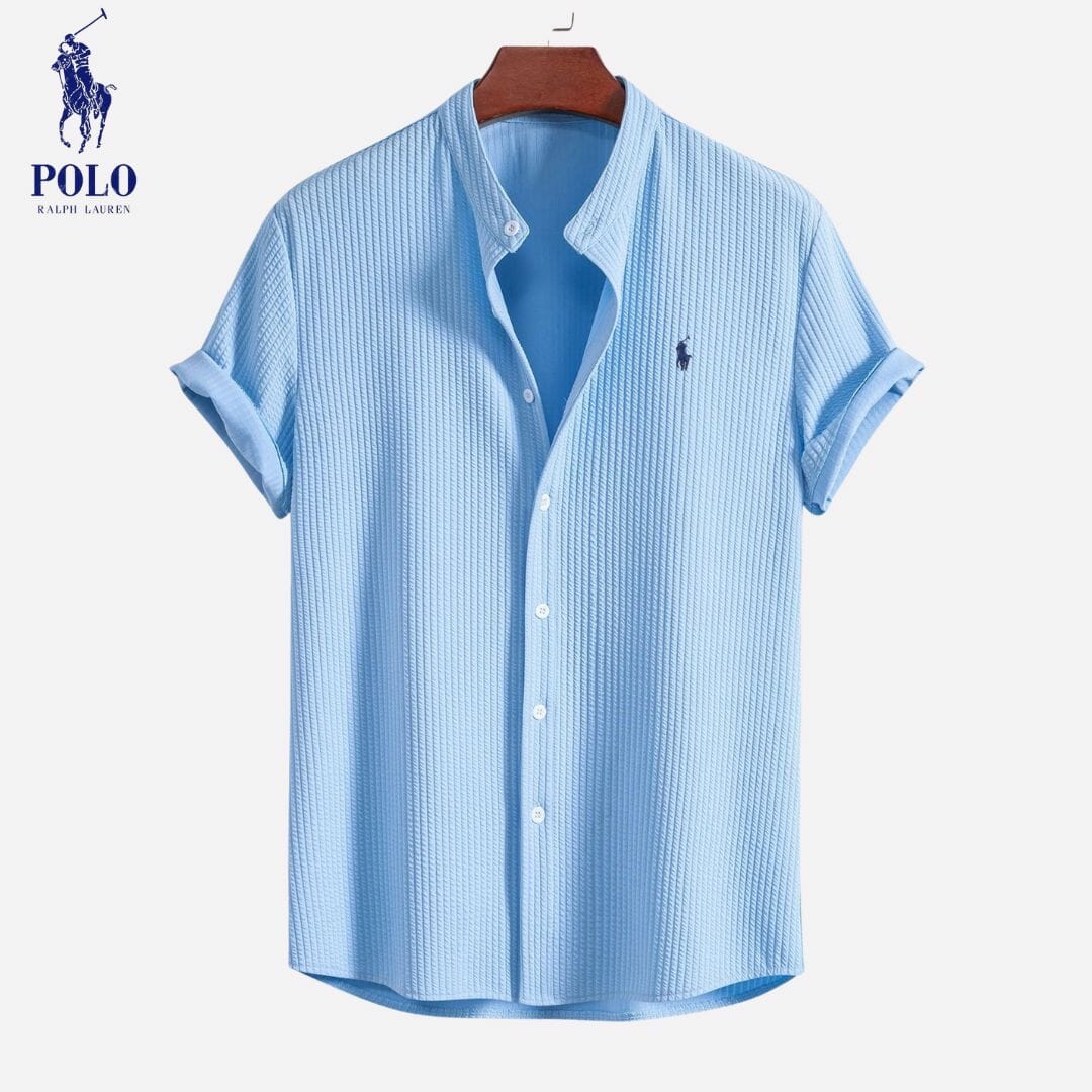 RL Men's Summer Shirt Ralph Lauren Luxvian Light blue S 