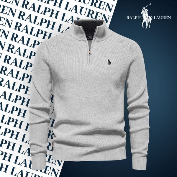 RL Pull Col Zippé (DÉSTOCKAGE) Ralph Lauren Montevaro 