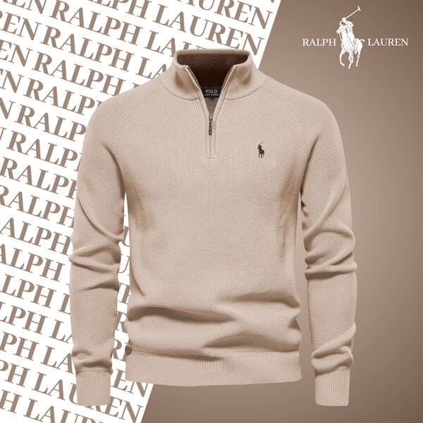 RL Pull Col Zippé (DÉSTOCKAGE) Ralph Lauren Montevaro 