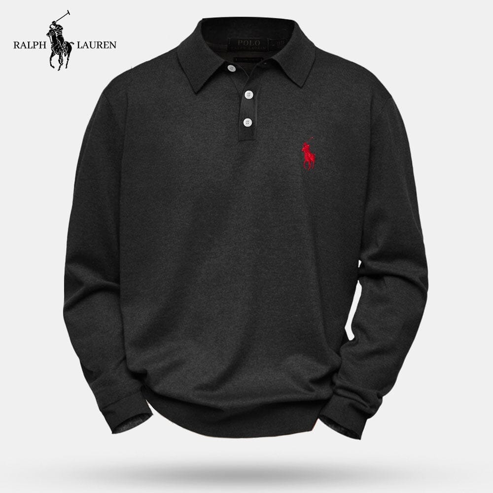 RL Victor | Men's Polo Shirt Ralph Lauren Aurev Black S 