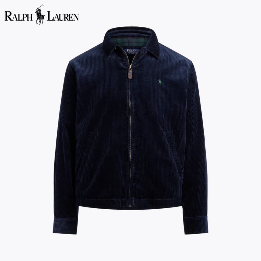 RL Wynton Corduroy Jacket Ralph Lauren Montevaro Blue Navy S 