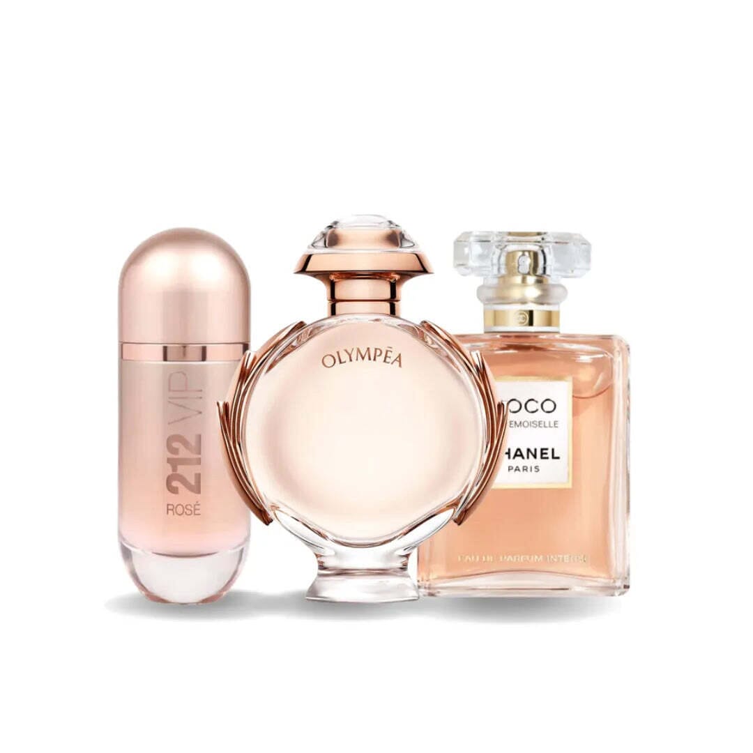 SET Charme Raffiné - 3x 100 ml / EDP Luxvian 