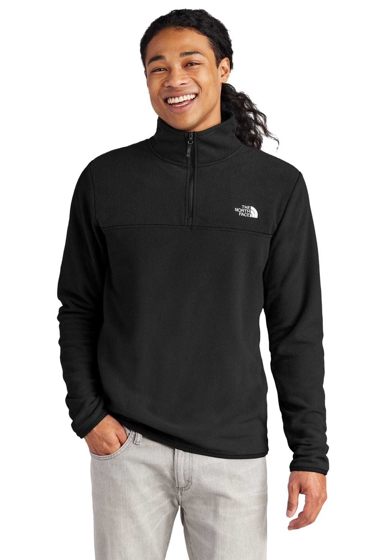 TNF Glacier 1/4-Zip Fleece The North Face Luxvian TNF Black S 