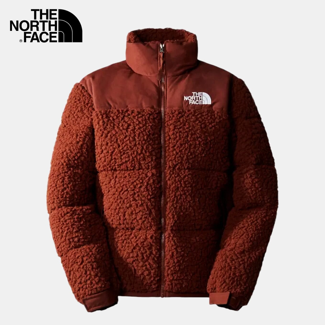 TNF Men's Sherpa Jacket (New) The North Face Luxvian Red M 