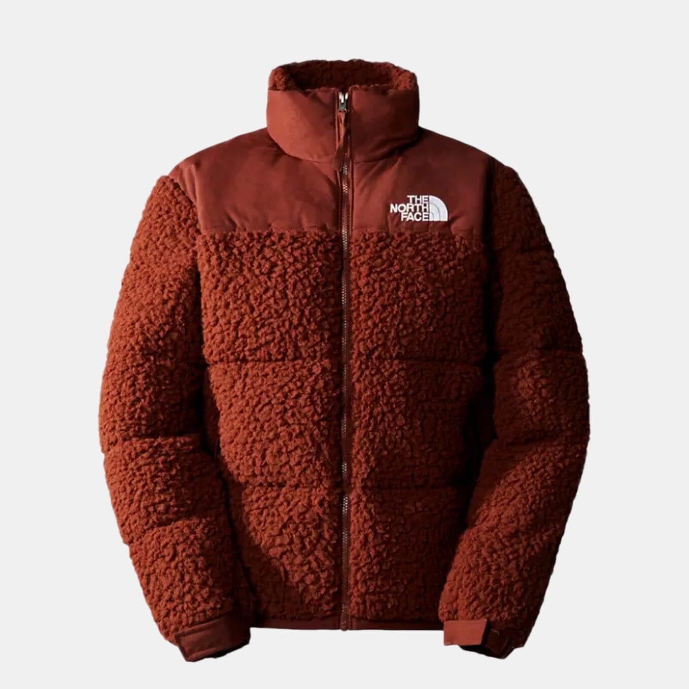 TNF Sherpa Essential Down Puffer Jacket The North Face Montevaro Red S 