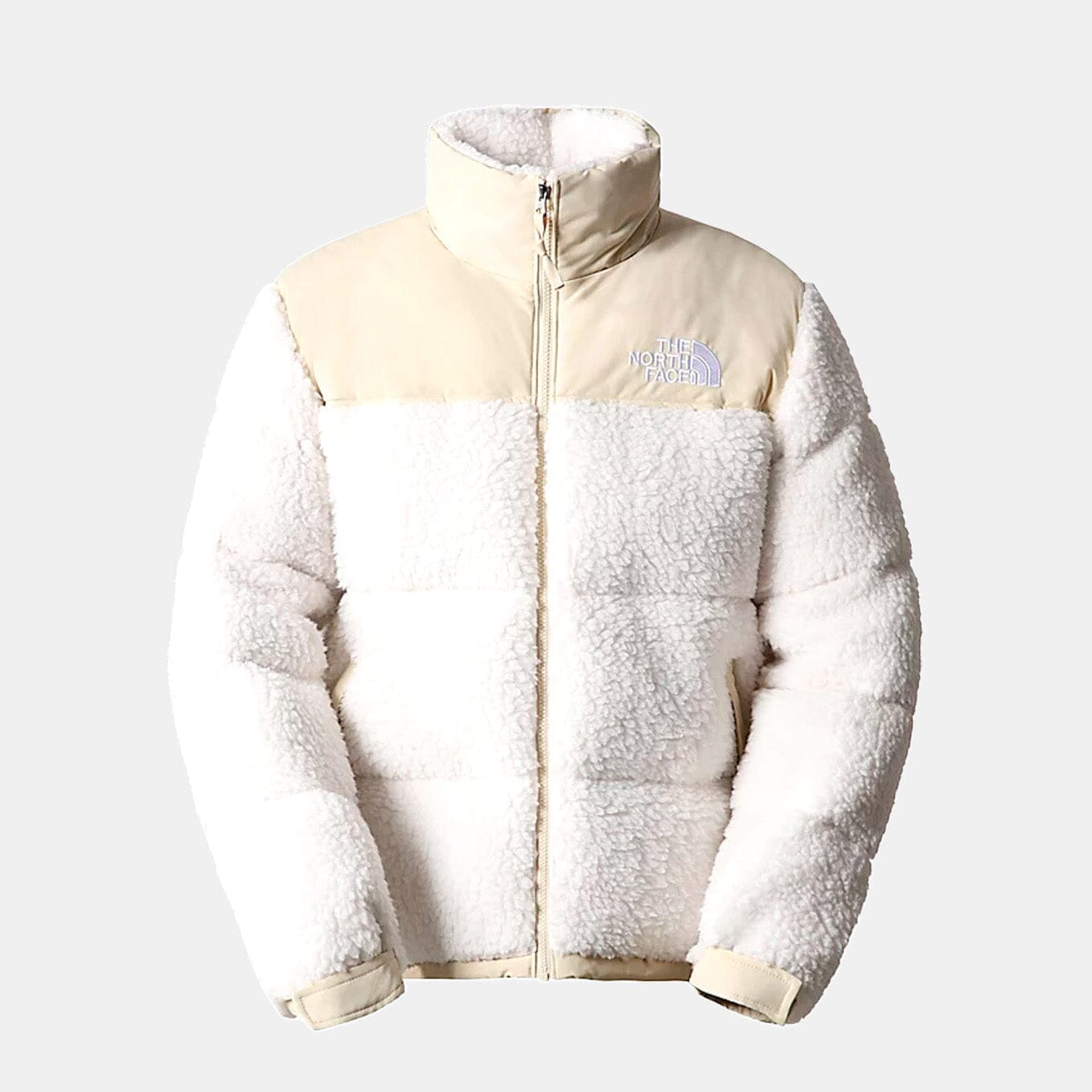 TNF Sherpa Essential Down Puffer Jacket The North Face Montevaro White S 