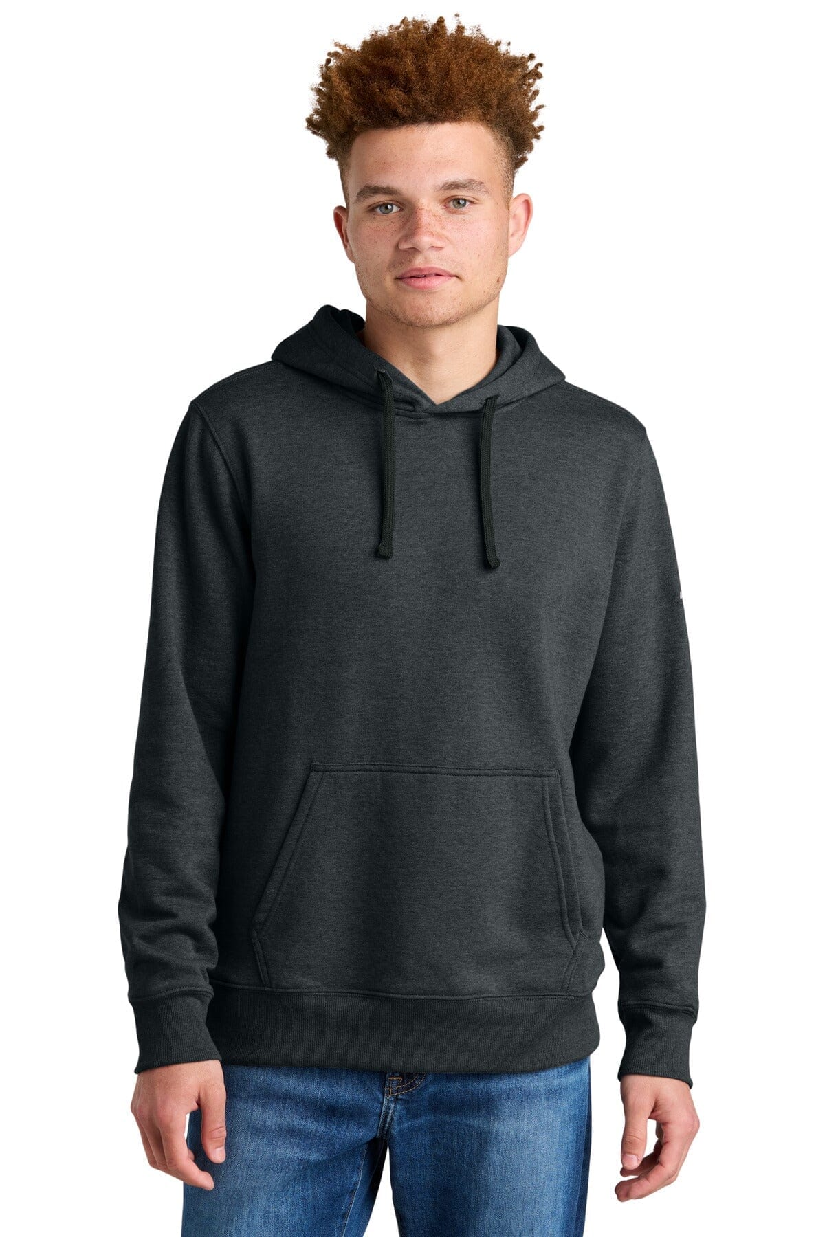 TNF Sleeve Logo Pullover Hoodie The North Face Luxvian TNF Black Heather S 