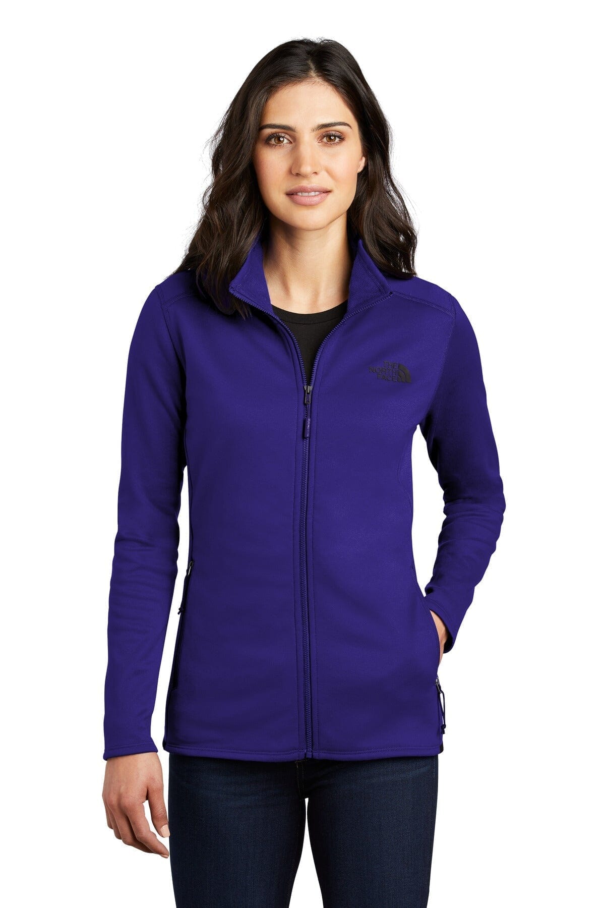 TNF Women's Skyline Full-Zip Fleece Jacket The North Face Luxvian Lapis Blue 2XL 