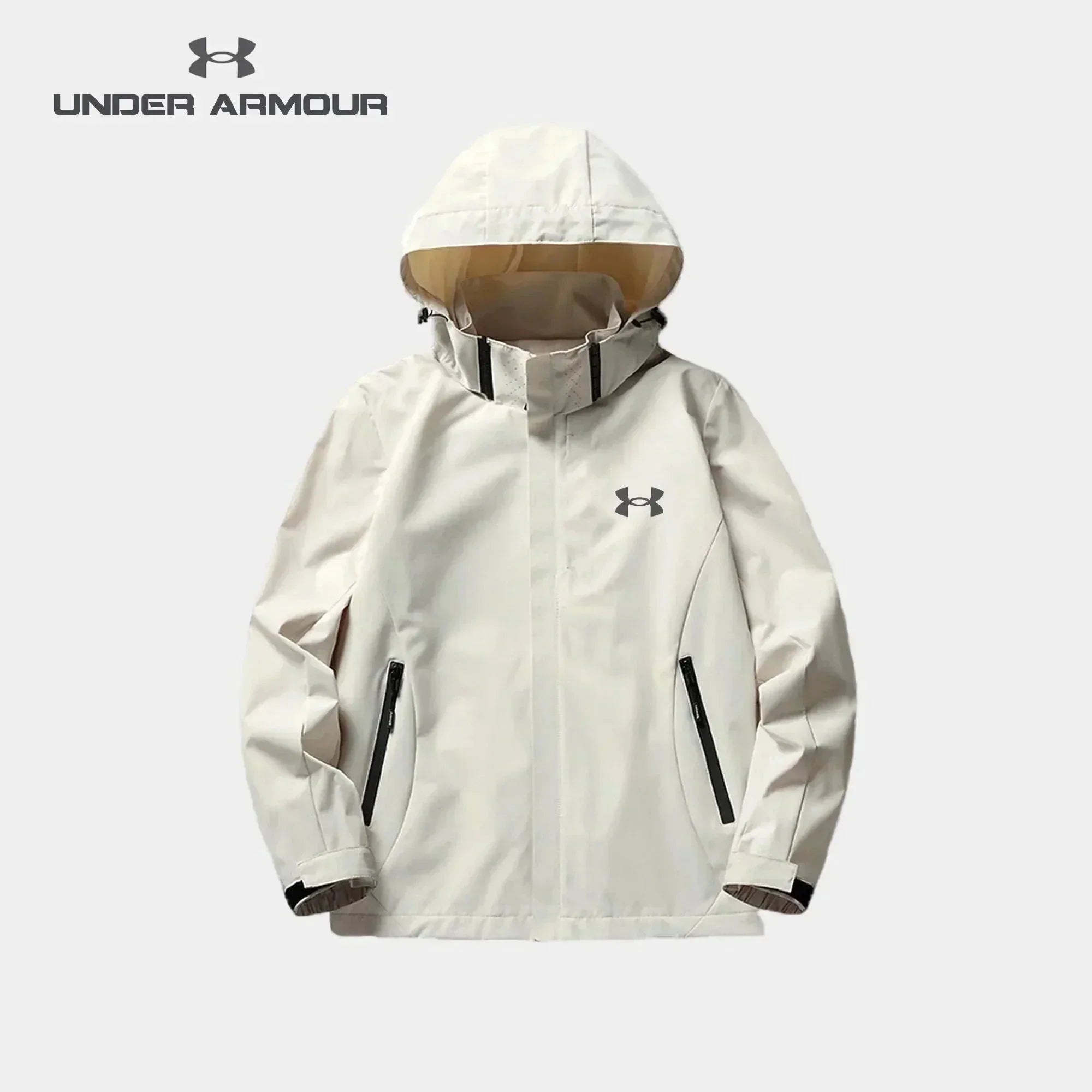 Waterproof Sport Jacket (CLEARANCE) Under Armour Aurev White S 
